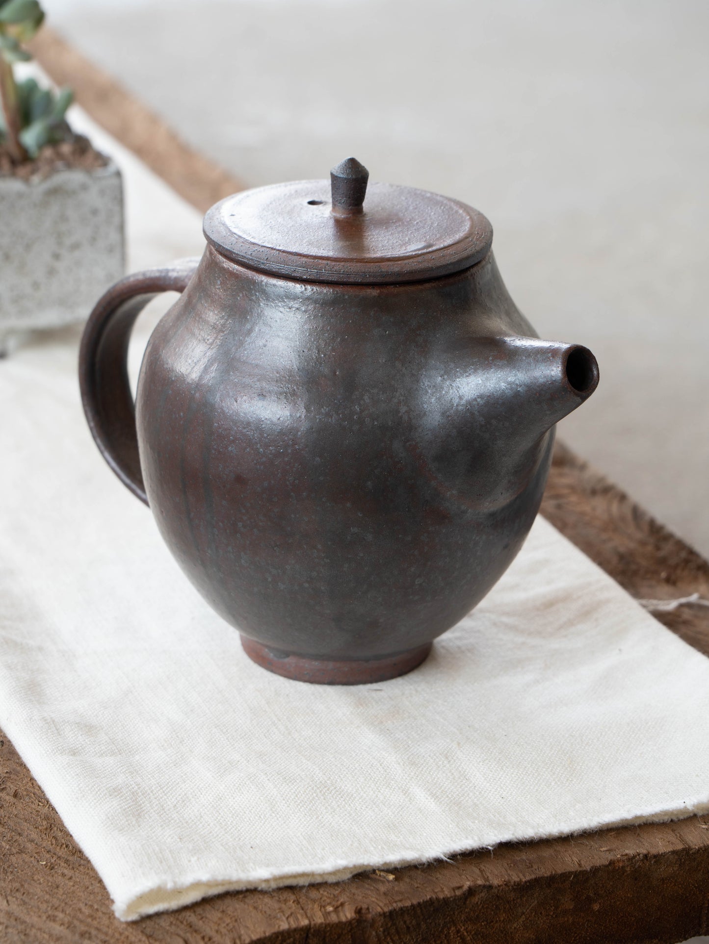 Copper Lustre Teapot | L