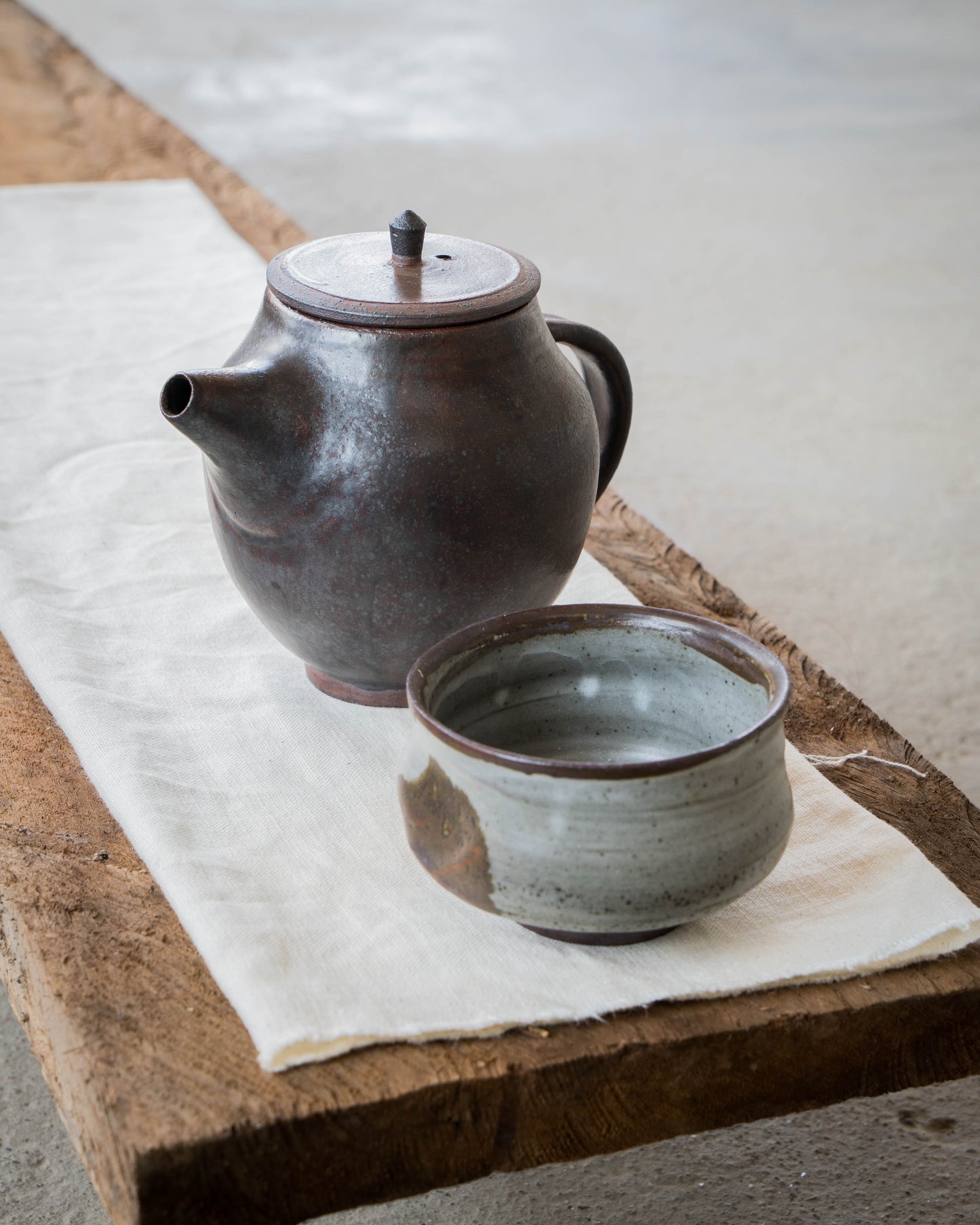 Copper Lustre Teapot | L