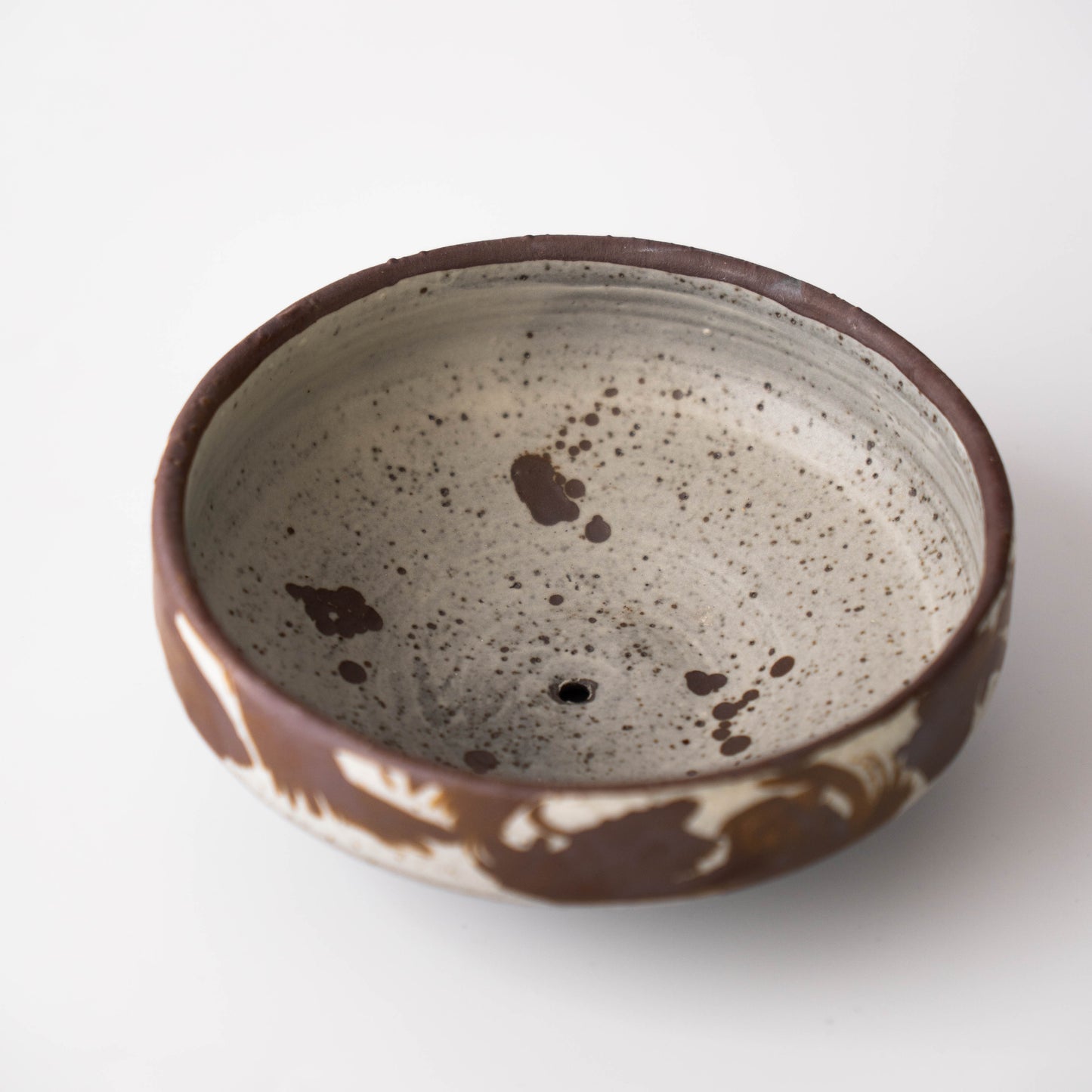 Planter in Gray Glaze