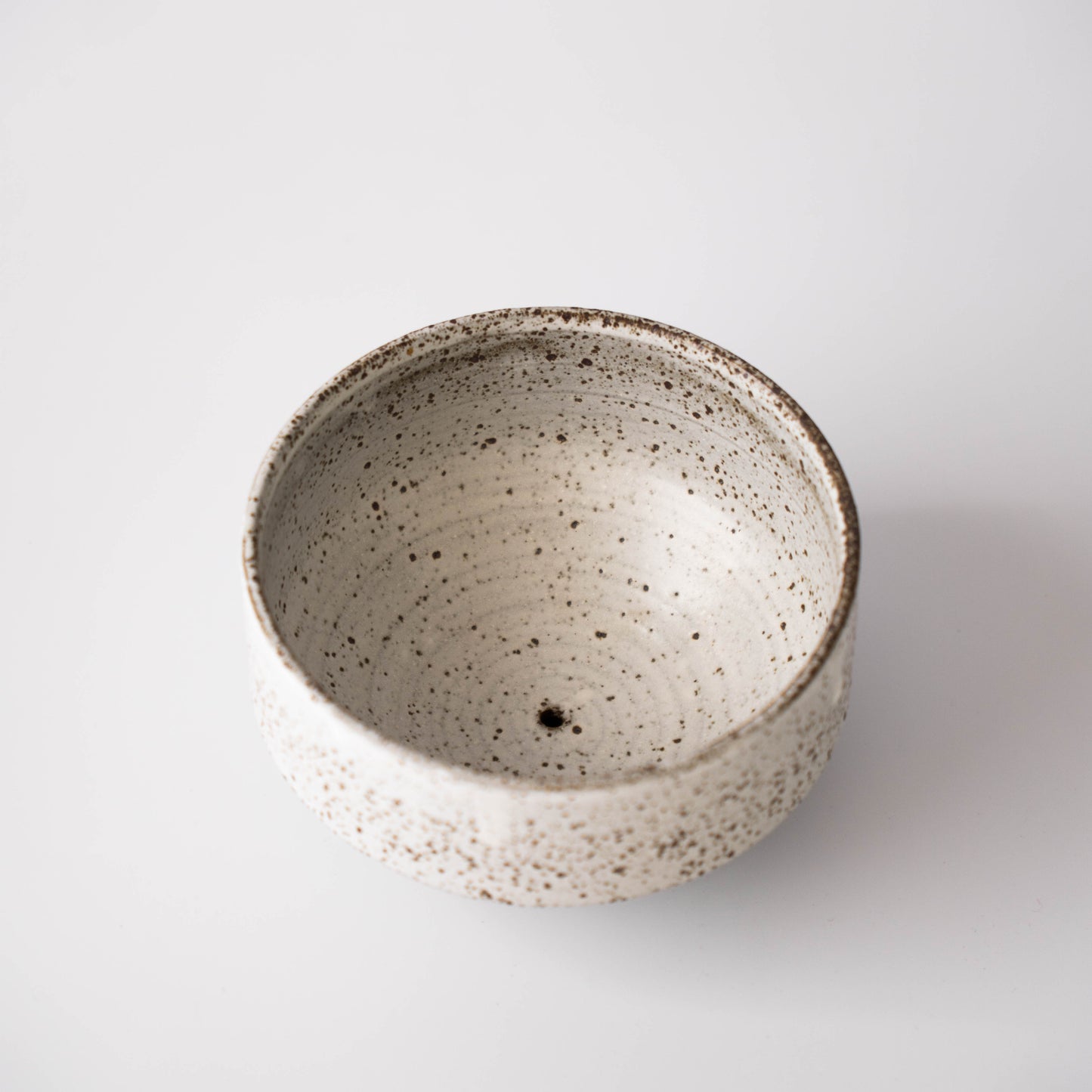 Planter in White Glaze