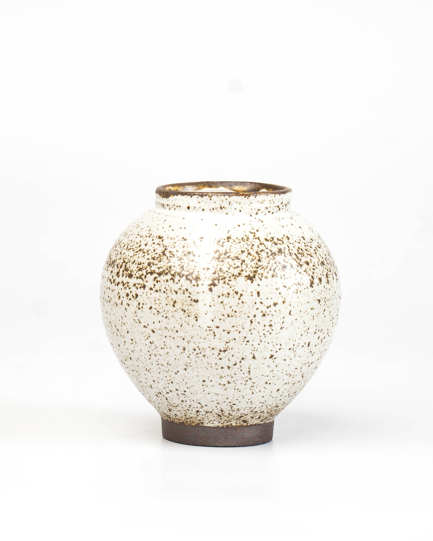 Stone White Moon Jar | S