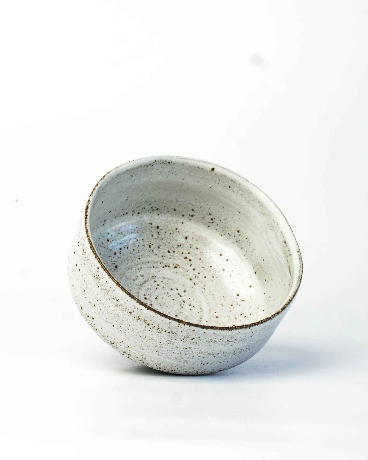 Stone White Matcha Bowl | L
