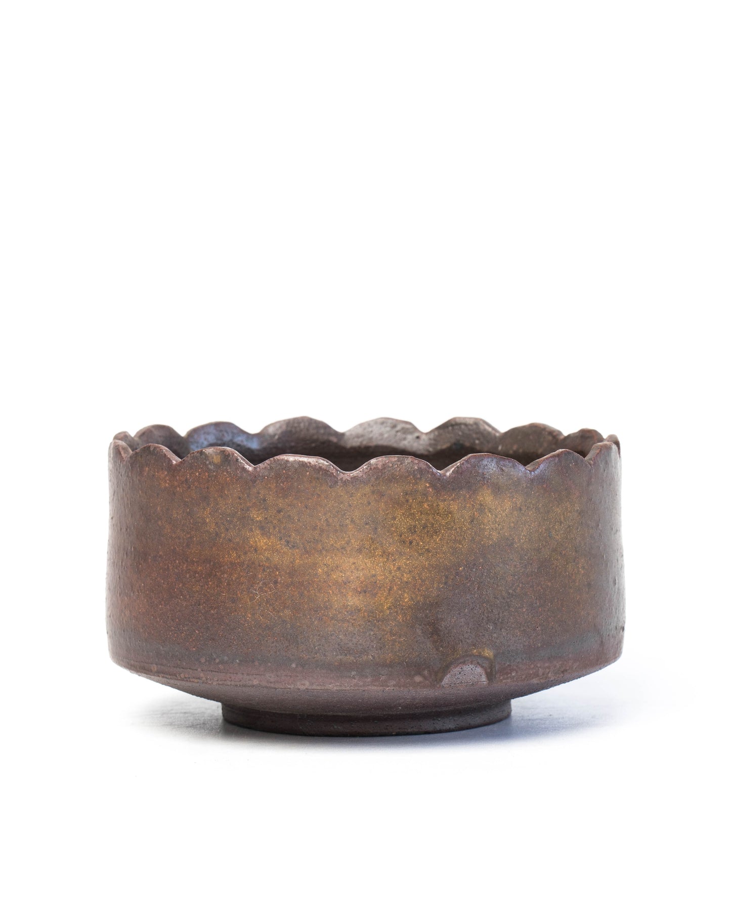 Copper Lustre Plant Pot | M