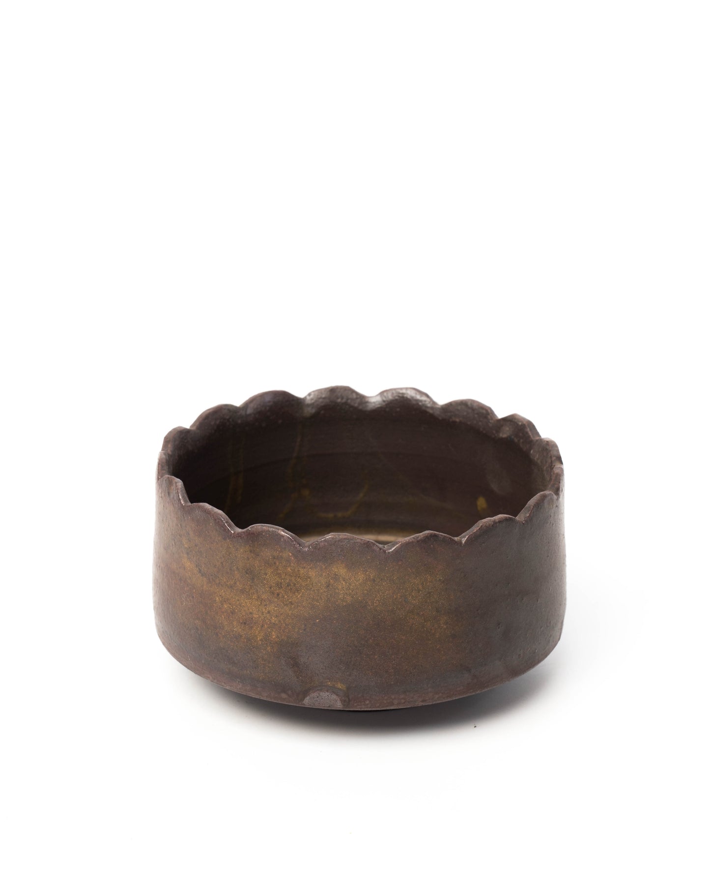 Copper Lustre Plant Pot | M