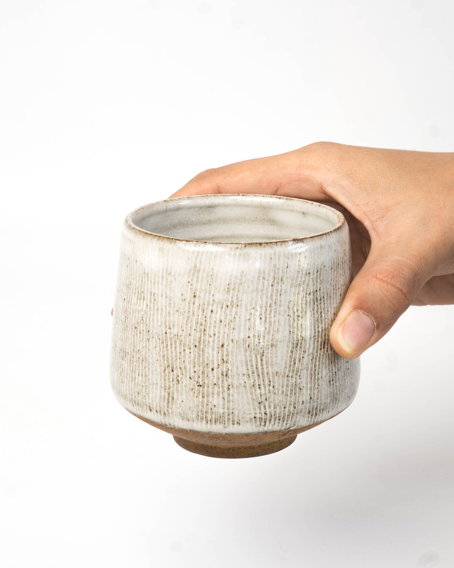 Stone White Teacup | L