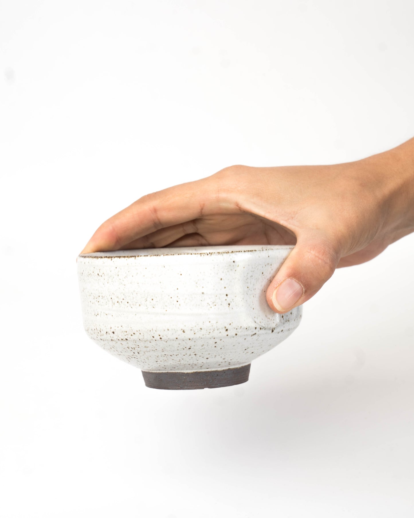 Stone White Matcha Bowl | L