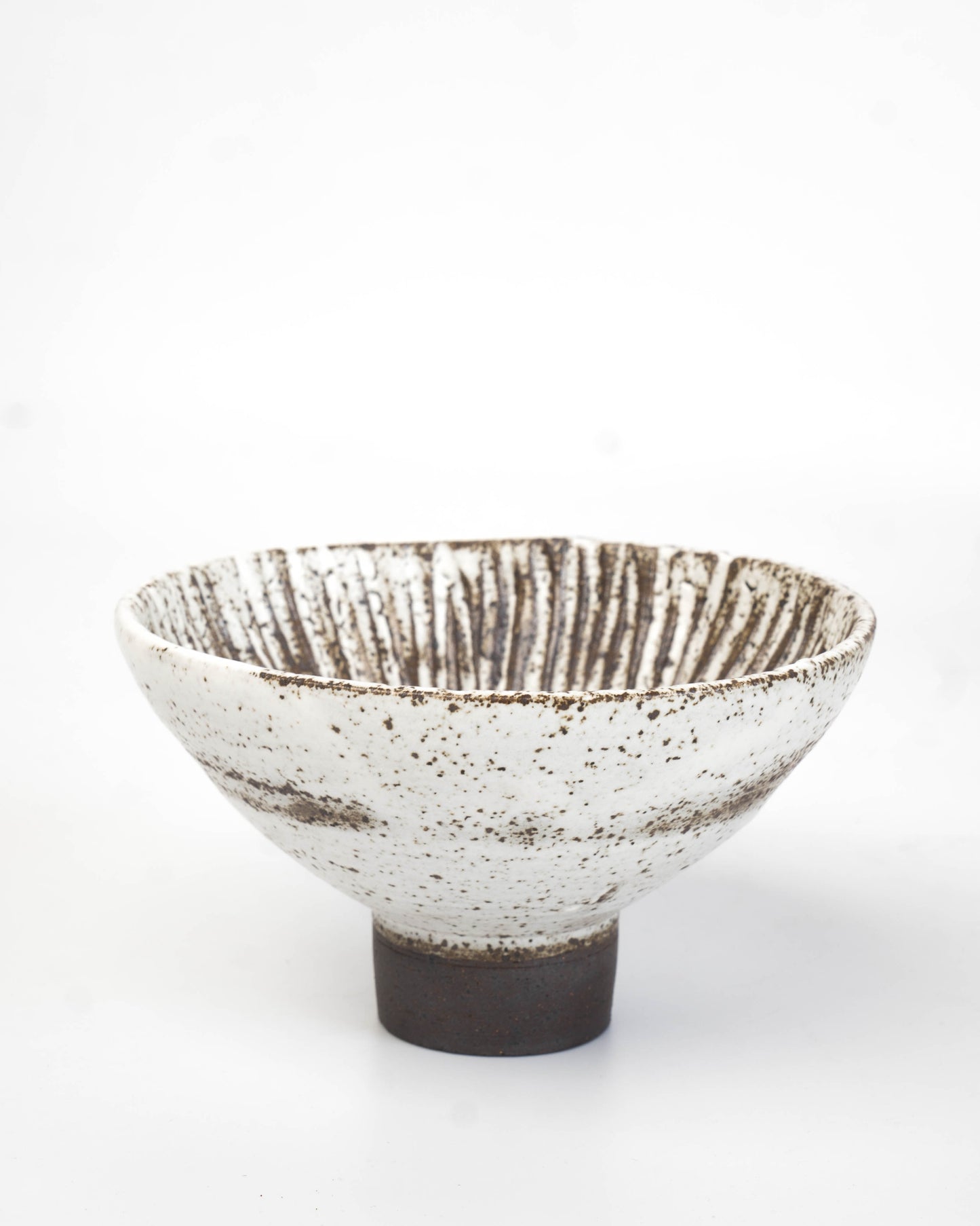 Stone White Incense Bowl | M