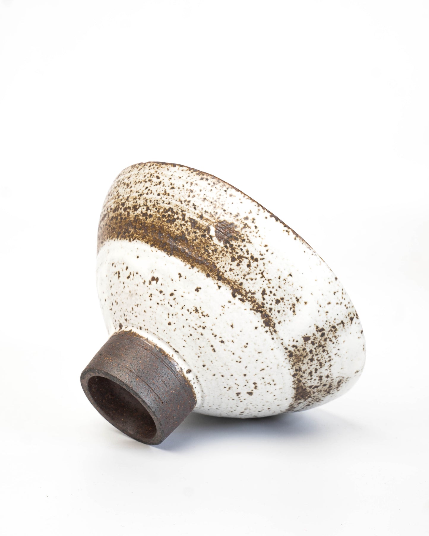 Stone White Incense Bowl | M