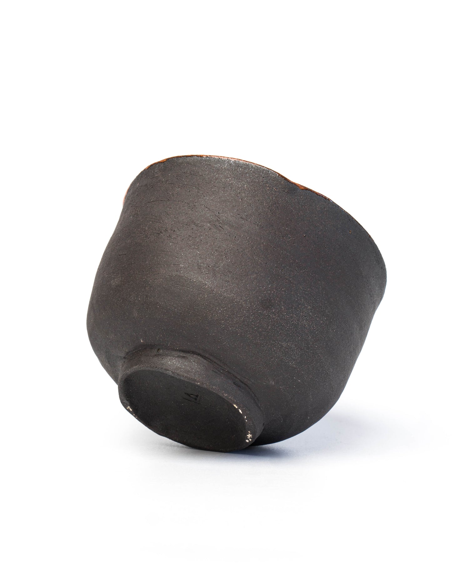 Black Clay Matcha Teabowl | L