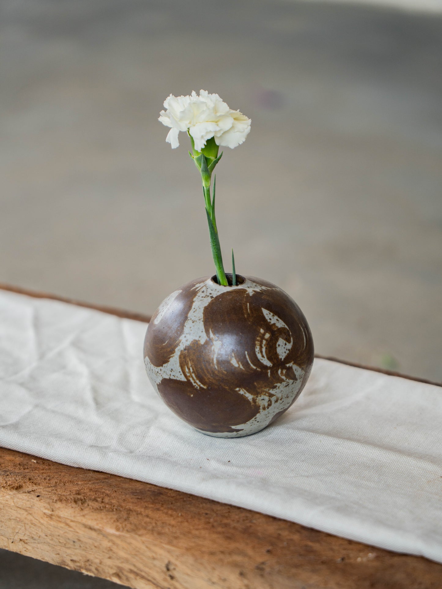 Storm Gray Bud Vase | S