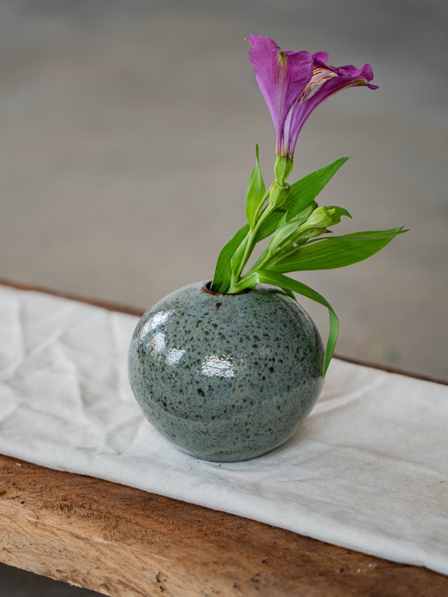 Fern Blue Bud Vase | S