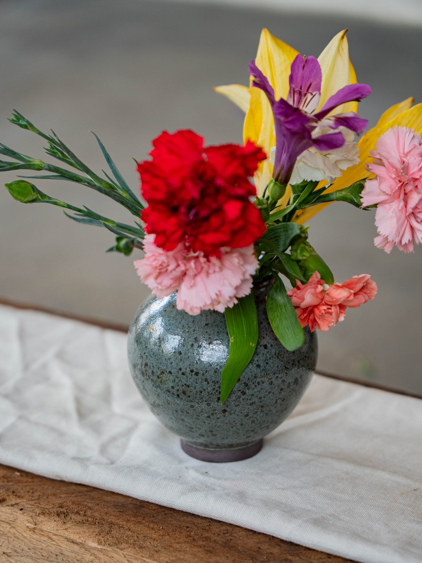 Fern Blue Moon Jar | S