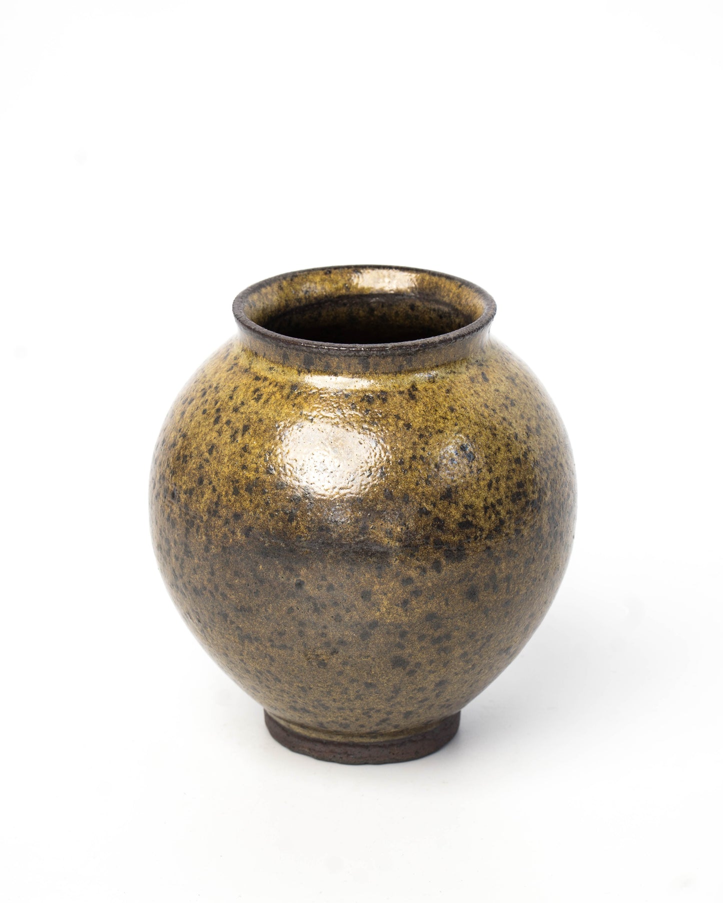 Moss Ash Moon Jar | S