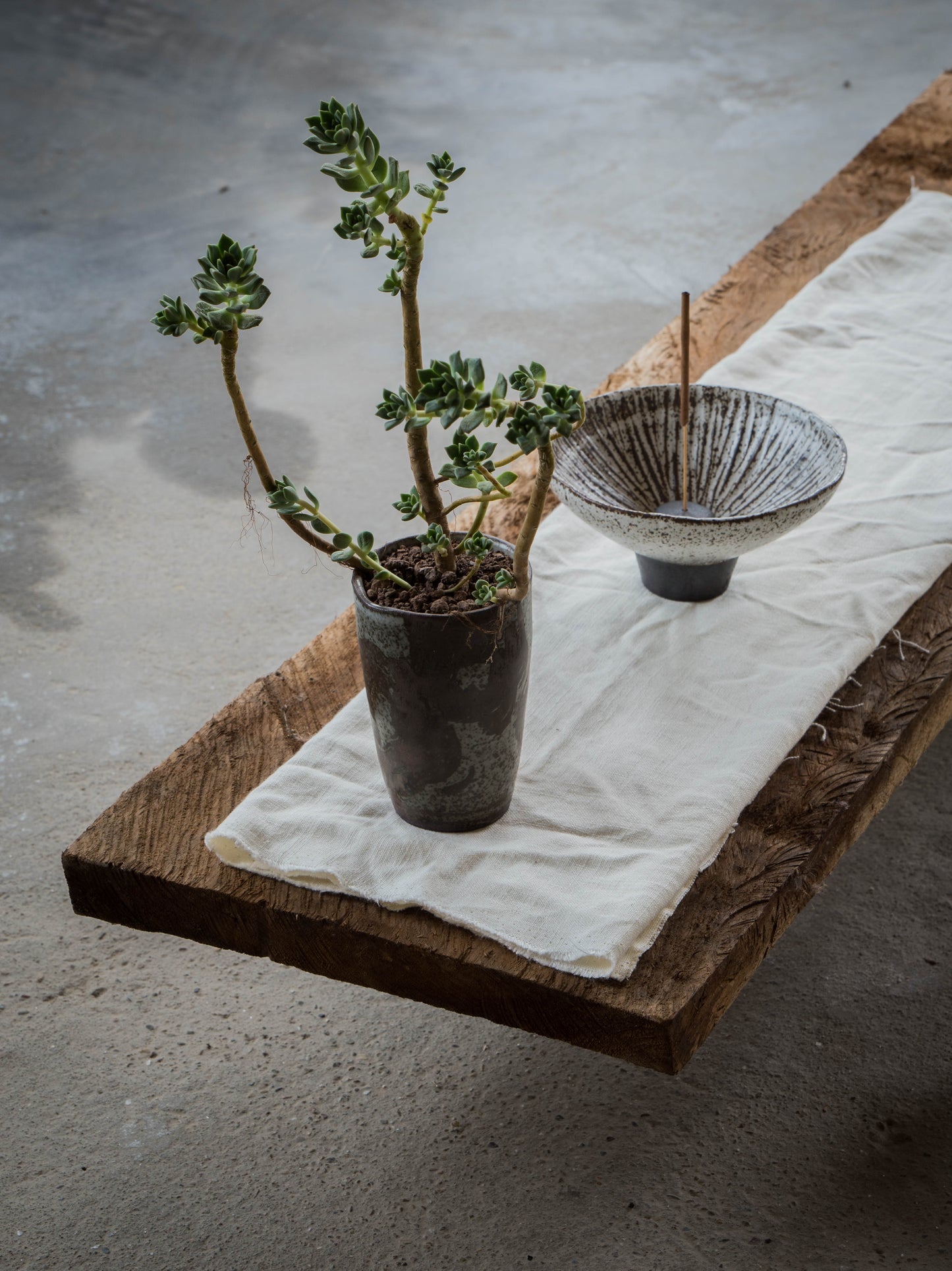 Storm Gray Plant Pot | M