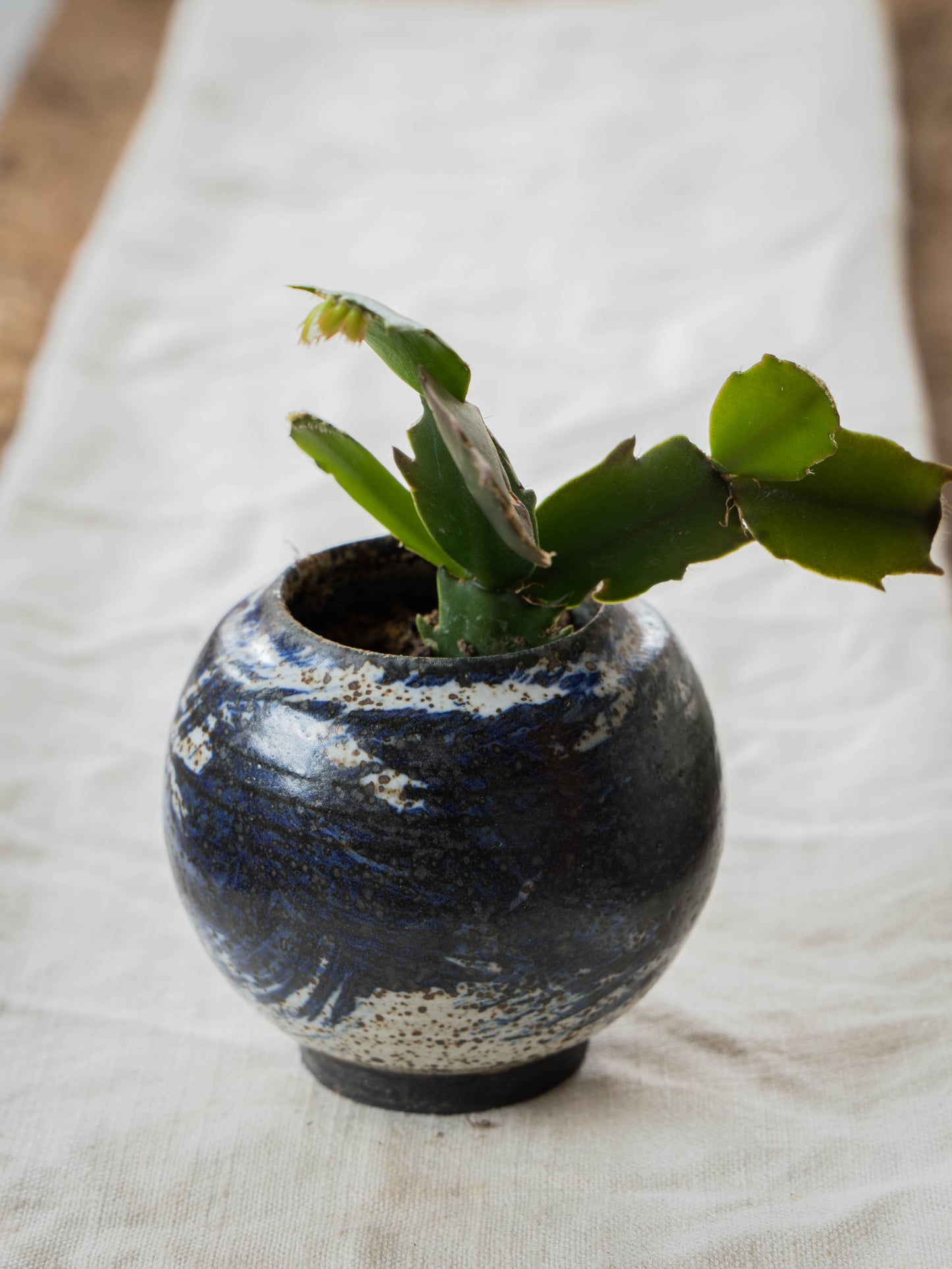 Stone White Plant Pot | S
