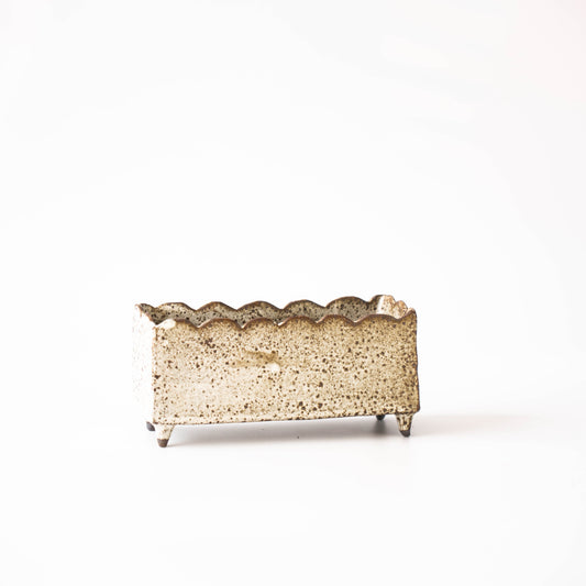 Planter in White Glaze