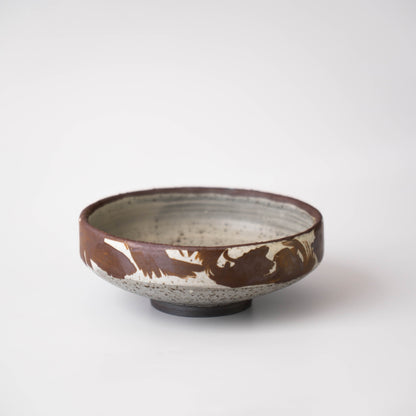 Planter in Gray Glaze