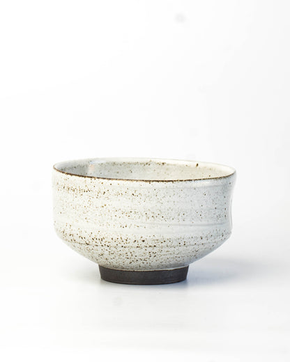 Stone White Matcha Bowl | L