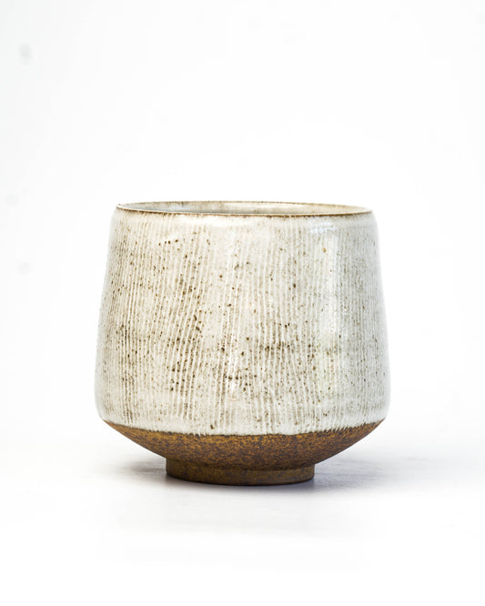Stone White Teacup | L