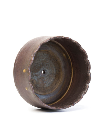 Copper Lustre Plant Pot | M