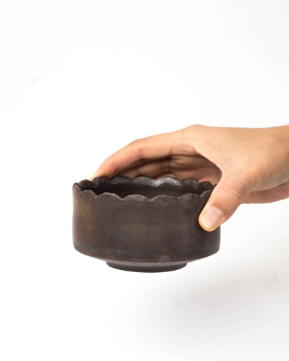 Copper Lustre Plant Pot | M