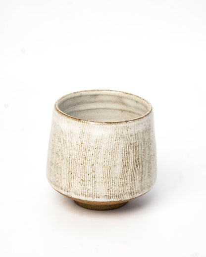 Stone White Teacup | L