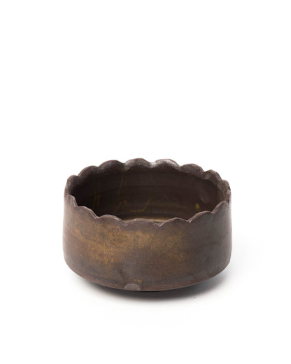 Copper Lustre Plant Pot | M