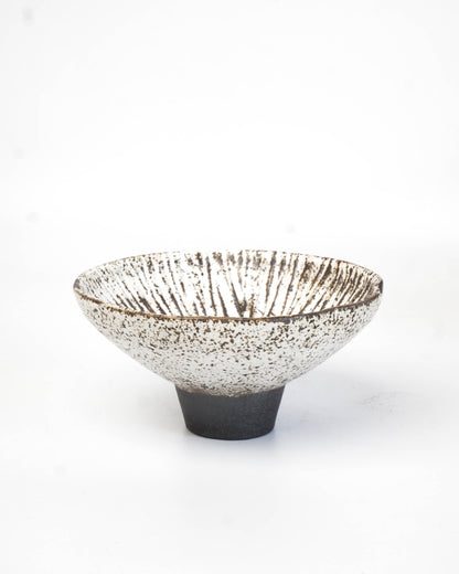 Stone White Incense Bowl | M