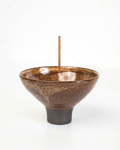Ochre Incense Bowl | M
