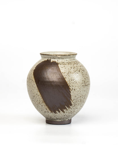 Storm Gray Moon Jar | S