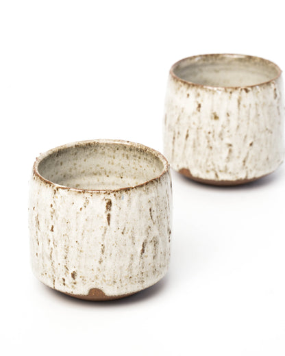 Stone White Yunomi | M