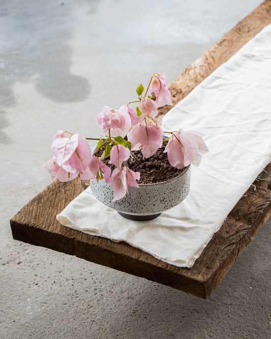 Stone White Plant Pot | L