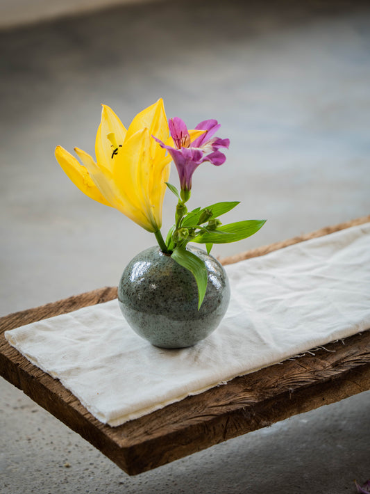 Fern Blue Bud Vase | S