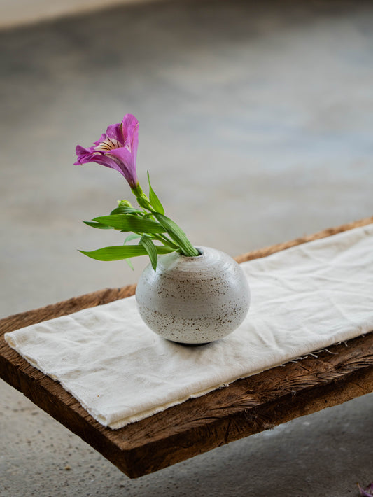 Stone White Bud Vase | S