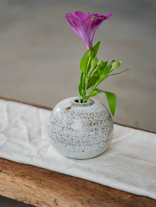 Stone White Bud Vase | S