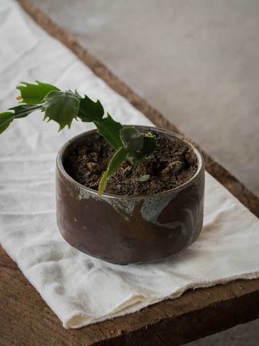 Storm Gray Plant Pot | M