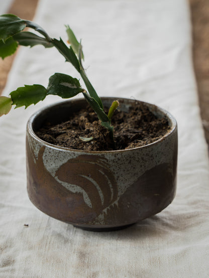 Storm Gray Plant Pot | M