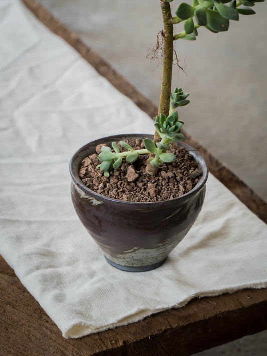 Storm Gray Plant Pot | S
