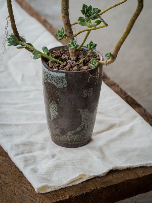 Storm Gray Plant Pot | M