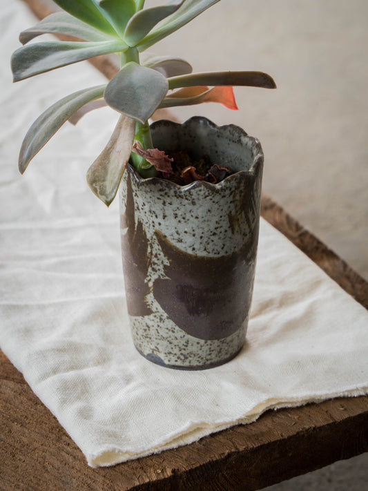 Storm Gray Plant Pot | M