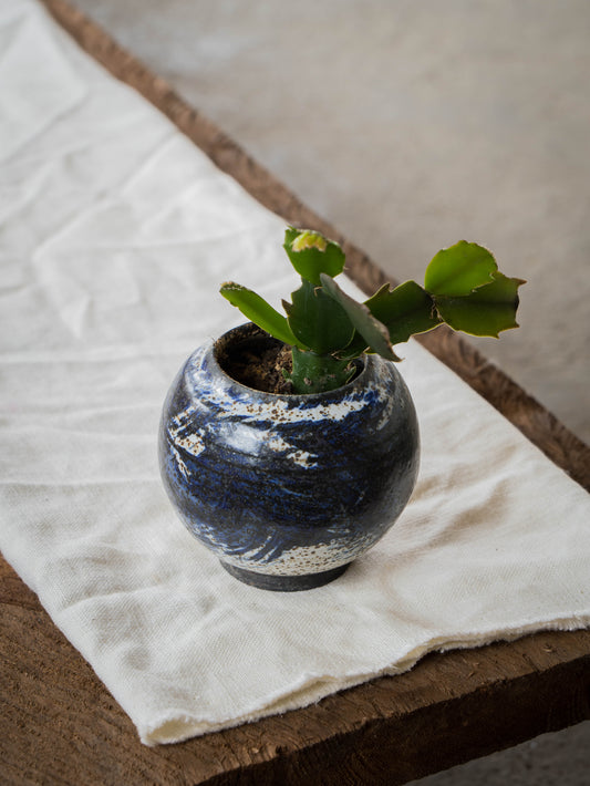 Stone White Plant Pot | S